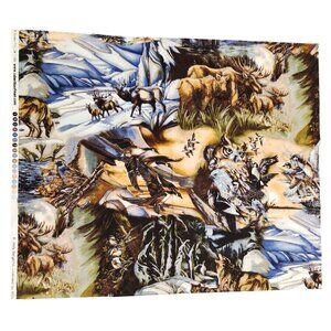Jody Bergsma Wildlife Fat Quarter Quilting Fabric 18x22" Screen Print 11495